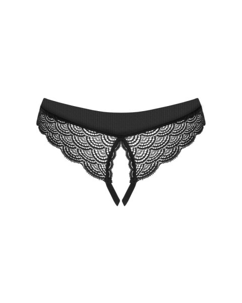 Figi Chemeris otwarte Czarny XS/S Figi Chemeris otwarte Czarny XS/S