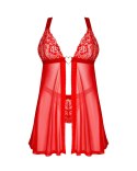 Koszulka Elianes Babydoll + stringi GRATIS! Czerwony M/L