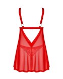 Koszulka Elianes Babydoll + stringi GRATIS! Czerwony XS/S