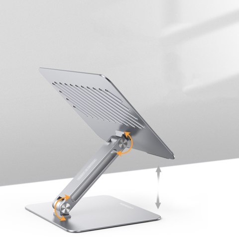 Stojak składana podstawka pod laptopa tablet do pracy na stojąco srebrny UGREEN Stojak składana podstawka pod laptopa tablet do pracy na stojąco srebrny UGREEN