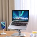 Stojak składana podstawka pod laptopa tablet do pracy na stojąco srebrny UGREEN