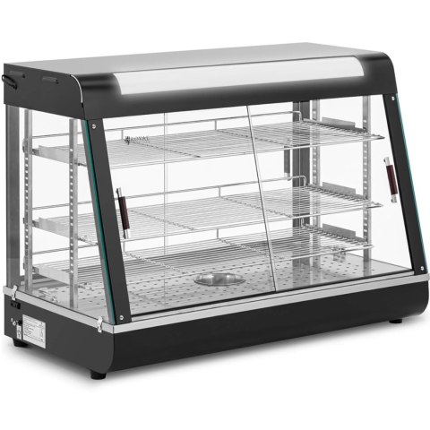 Witryna grzewcza nastawna do prezentacji potraw 3 półki 1600W 150L Royal Catering Witryna grzewcza nastawna do prezentacji potraw 3 półki 1600W 150L Royal Catering
