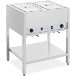 Bemar podgrzewacz gastronomiczny z podstawą wolnostojący 2 x GN 1/1 1265 W Royal Catering