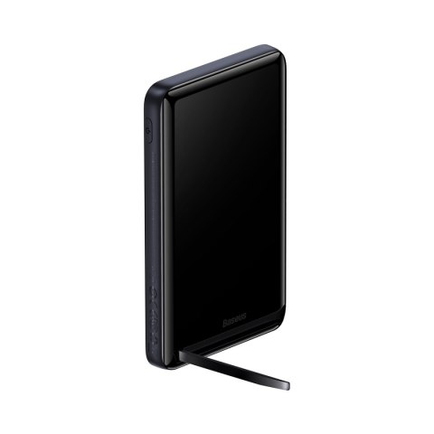 Powerbank 10000mAh ładowanką indukcyjną MagSafe 20W i podstawką Overseas Edition niebieski BASEUS Powerbank 10000mAh ładowanką indukcyjną MagSafe 20W i podstawką Overseas Edition niebieski BASEUS