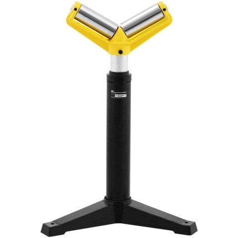 Stojak podajnik rolkowy v- kształtny do doprowadzania materiału dłużyc do 800 kg MSW