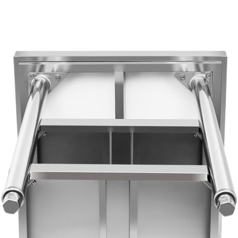 Stół blat roboczy stalowy nierdzewny z 2 półkami 100x70cm Royal Catering Stół blat roboczy stalowy nierdzewny z 2 półkami 100x70cm Royal Catering