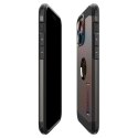 Etui Tough Armor MagSafe na iPhone 15 Pro Max metaliczny szary SPIGEN