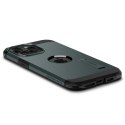Etui Tough Armor MagSafe z podstawką na iPhone 15 Pro Max zielone SPIGEN