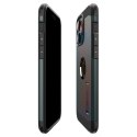 Etui Tough Armor MagSafe z podstawką na iPhone 15 Pro Max zielone SPIGEN