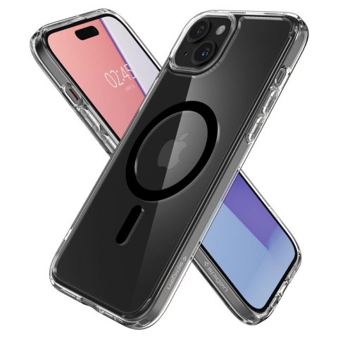 Etui Ultra Hybrid Mag z MagSafe na iPhone 15 Plus czarne SPIGEN Etui Ultra Hybrid Mag z MagSafe na iPhone 15 Plus czarne SPIGEN