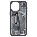 Etui Ultra Hybrid Mag z MagSafe na iPhone 15 Pro Max szaro-czarne SPIGEN
