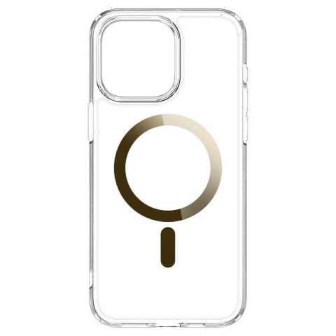 Etui Ultra Hybrid Mag z MagSafe na iPhone 15 Pro Max złote SPIGEN Etui Ultra Hybrid Mag z MagSafe na iPhone 15 Pro Max złote SPIGEN
