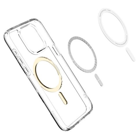 Etui Ultra Hybrid Mag z MagSafe na iPhone 15 Pro Max złote SPIGEN Etui Ultra Hybrid Mag z MagSafe na iPhone 15 Pro Max złote SPIGEN