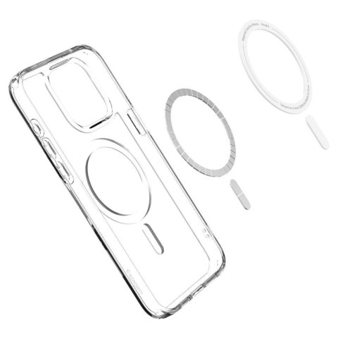 Etui Ultra Hybrid Mag z MagSafe na iPhone 15 Pro przezroczyste SPIGEN Etui Ultra Hybrid Mag z MagSafe na iPhone 15 Pro przezroczyste SPIGEN