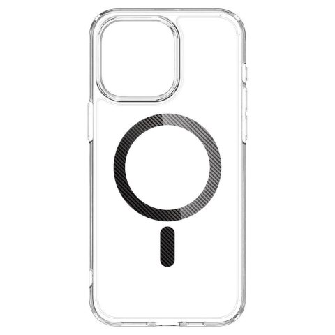 Etui Ultra Hybrid Mag z MagSafe na iPhone 15 Pro szare SPIGEN Etui Ultra Hybrid Mag z MagSafe na iPhone 15 Pro szare SPIGEN