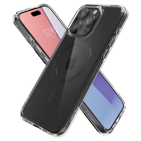 Etui Ultra Hybrid Mag z MagSafe na iPhone 15 Pro szare SPIGEN Etui Ultra Hybrid Mag z MagSafe na iPhone 15 Pro szare SPIGEN