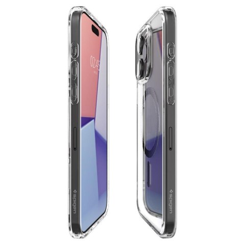 Etui Ultra Hybrid Mag z MagSafe na iPhone 15 Pro szare SPIGEN Etui Ultra Hybrid Mag z MagSafe na iPhone 15 Pro szare SPIGEN