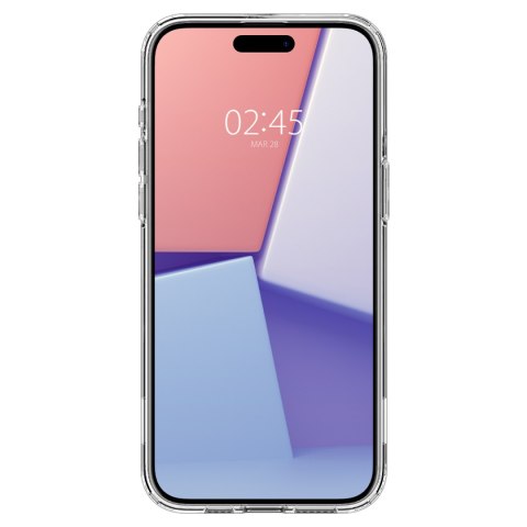 Etui Ultra Hybrid S MagSafe z podstawką do iPhone 15 Pro przezroczyste SPIGEN Etui Ultra Hybrid S MagSafe z podstawką do iPhone 15 Pro przezroczyste SPIGEN