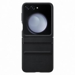 Etui z ekoskóry do Samsung Galaxy Z Flip 5 czarne SAMSUNG