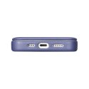 Skórzane etui iPhone 14 Pro Max z klapką magnetyczne MagSafe CE Premium Leather jasno fioletowy ICARER