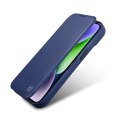 Skórzane etui iPhone 14 Pro Max z klapką magnetyczne MagSafe CE Premium Leather niebieski ICARER