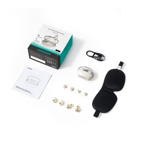 Bezprzewodowe słuchawki douszne Bluetooth JR-TS3 biały JOYROOM Bezprzewodowe słuchawki douszne Bluetooth JR-TS3 biały JOYROOM