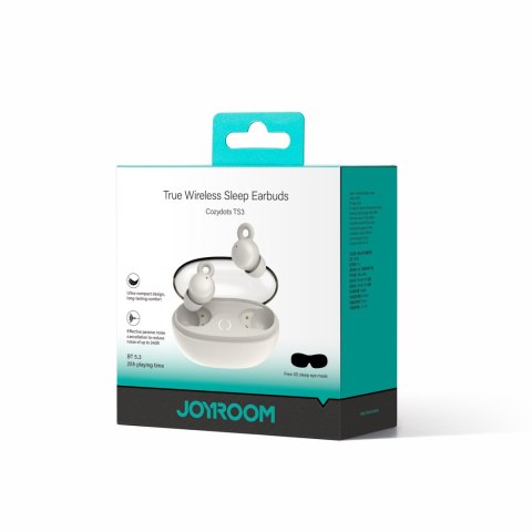 Bezprzewodowe słuchawki douszne Bluetooth JR-TS3 biały JOYROOM Bezprzewodowe słuchawki douszne Bluetooth JR-TS3 biały JOYROOM