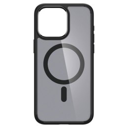 Etui Ultra Hybrid Mag z MagSafe na iPhone 15 Pro Max przezroczysto-czarne SPIGEN