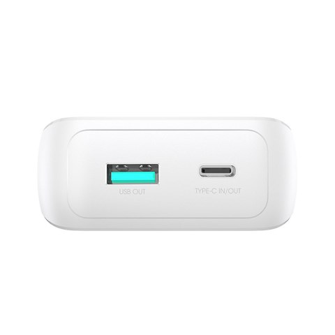 Mini powerbank 10000mAh z wbudowanymi kablami JR-PBC06 30W biały JOYROOM Mini powerbank 10000mAh z wbudowanymi kablami JR-PBC06 30W biały JOYROOM