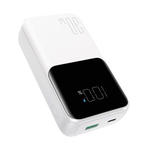 Mini powerbank 10000mAh z wbudowanymi kablami JR-PBC06 30W biały JOYROOM Mini powerbank 10000mAh z wbudowanymi kablami JR-PBC06 30W biały JOYROOM