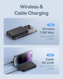 Mini powerbank 5000mAh 20W + kabel USB-C 20V / 3A czarny BASEUS