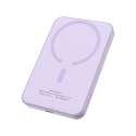 Mini powerbank 5000mAh 20W + kabel USB-C 20V / 3A fioletowy BASEUS