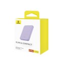 Mini powerbank 5000mAh 20W + kabel USB-C 20V / 3A fioletowy BASEUS