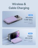 Mini powerbank 5000mAh 20W + kabel USB-C 20V / 3A fioletowy BASEUS