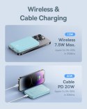 Mini powerbank 5000mAh 20W + kabel USB-C 20V / 3A niebieski BASEUS