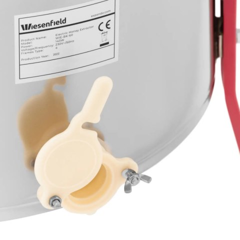 Miodarka wirówka do miodu elektryczna 4 ramkowa ze stali nierdzewnej WIESENFIELD Miodarka wirówka do miodu elektryczna 4 ramkowa ze stali nierdzewnej WIESENFIELD