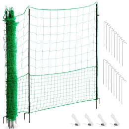 Siatka zagroda ogrodzenie ochronne hodowlane dla kur drobiu 1.25 x 15 m WIESENFIELD