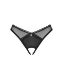 Stringi Latinesa otwarte Czarny XL/XXL