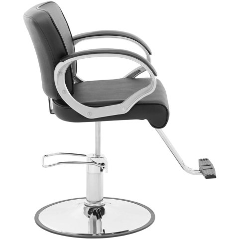 Fotel fryzjerski barberski kosmetyczny z podnóżkiem Physa HOVE - czarny Physa Fotel fryzjerski barberski kosmetyczny z podnóżkiem Physa HOVE - czarny Physa