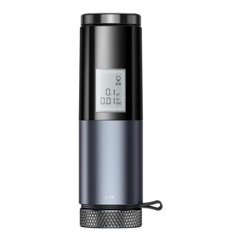 Precyzyjny dokładany Alkomat CRCX-01 z kablem USB-C 1m czarny BASEUS Precyzyjny dokładany Alkomat CRCX-01 z kablem USB-C 1m czarny BASEUS