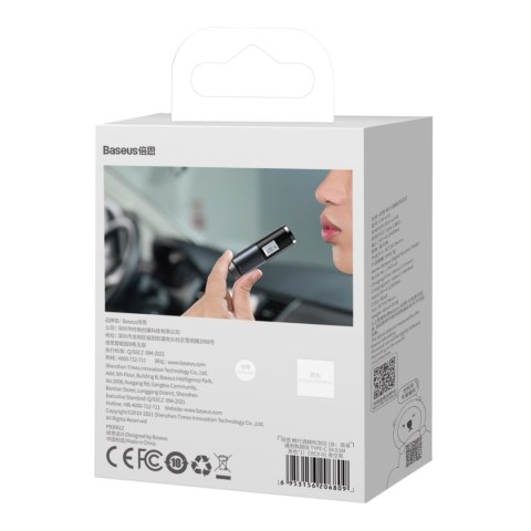 Precyzyjny dokładany Alkomat CRCX-01 z kablem USB-C 1m czarny BASEUS Precyzyjny dokładany Alkomat CRCX-01 z kablem USB-C 1m czarny BASEUS