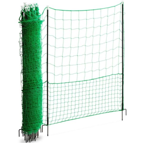Siatka ogrodzenie ochronne hodowlane dla kur drobiu 1,25 x 50 m WIESENFIELD Siatka ogrodzenie ochronne hodowlane dla kur drobiu 1,25 x 50 m WIESENFIELD