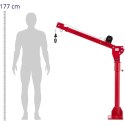 Żuraw podnośnik załadunkowy na samochód pickup z wciągarką linową 12 V 1000 W Steinberg Systems