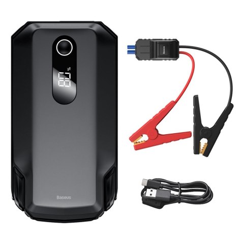 3w1 Urządzenie rozruchowe Booster Starter 12V 100A + PowerBank 13000mAh + latarka LED BASEUS 3w1 Urządzenie rozruchowe Booster Starter 12V 100A + PowerBank 13000mAh + latarka LED BASEUS