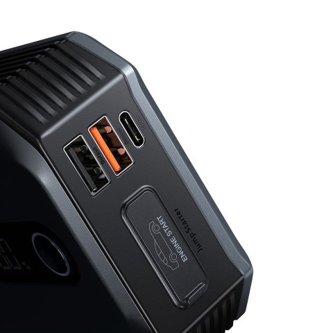 3w1 Urządzenie rozruchowe Booster Starter 12V 100A + PowerBank 13000mAh + latarka LED BASEUS 3w1 Urządzenie rozruchowe Booster Starter 12V 100A + PowerBank 13000mAh + latarka LED BASEUS