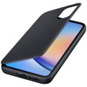 Etui pokrowiec z klapką okienkiem portfel na kartę Galaxy A34 5G Smart View Wallet czarne SAMSUNG
