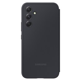 Etui pokrowiec z klapką okienkiem portfel na kartę Galaxy A54 5G Smart View Wallet czarne SAMSUNG