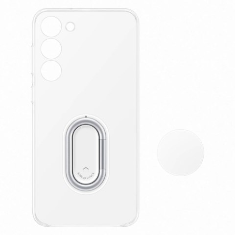 Etui pokrowiec z podstawką Samsung Galaxy S23+ Clear Gadget Case przezroczyste SAMSUNG Etui pokrowiec z podstawką Samsung Galaxy S23+ Clear Gadget Case przezroczyste SAMSUNG