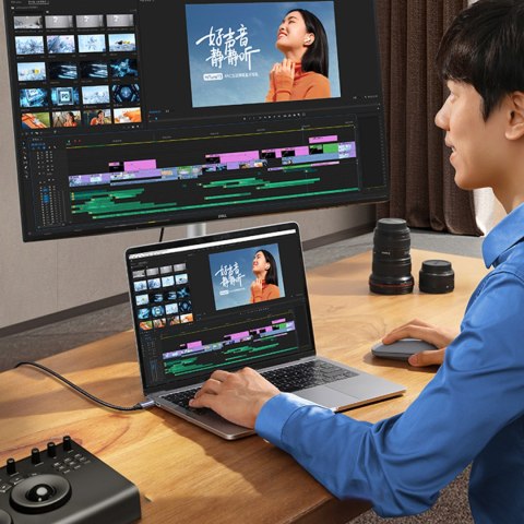Kabel przewód przejściówka USB-C - HDMI 2.1 8K 60Hz 1.5m szary UGREEN Kabel przewód przejściówka USB-C - HDMI 2.1 8K 60Hz 1.5m szary UGREEN