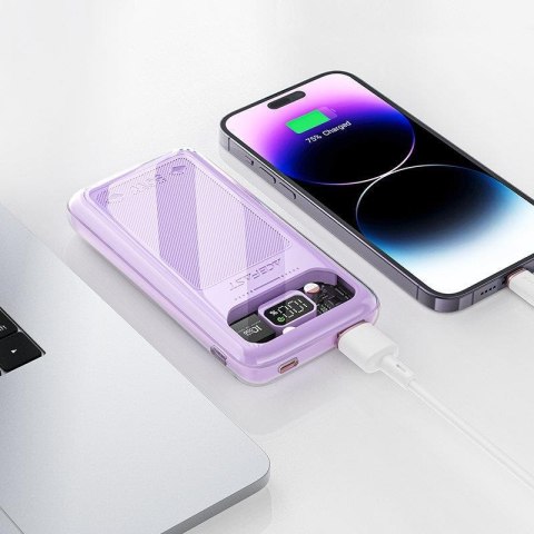 Powerbank 10000mAh Sparkling Series szybkie ładowanie 30W zielony ACEFAST Powerbank 10000mAh Sparkling Series szybkie ładowanie 30W zielony ACEFAST